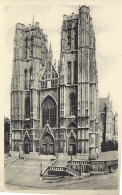 *CPA - BELGIQUE - BRUXELLES - Eglise Sainte Gudule - Monumenti, Edifici