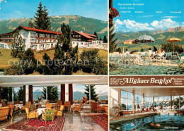 73634337 Sonthofen Oberallgaeu Kur- Und Sporthotel Allgaeuer Berghof Restaurant  - Sonthofen