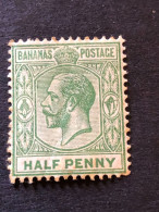 BAHAMAS  SG 81  ½d Green  MH* - 1859-1963 Kronenkolonie