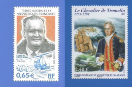 TAAF 645 + 646 NEUFS ** CHARLES PETITJEAN + CHEVALIER DE TREMOLIN - Unused Stamps