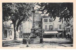 83 - CARCES - SAN66111 - Place De L'Hôtel De Ville - Vue De L'Horloge - Carces