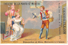 CHROMOS.AM23060.7x10 Cm Env.Théâtre De La Porte Saint Martin.Cendrillon.La Demande En Mariage - Autres & Non Classés