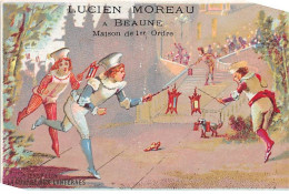 CHROMOS.AM23056.7x10 Cm Env.Lucien Moreau.Nouveauté.Confection.Cendrillon.La Course Aux Lanternes - Autres & Non Classés