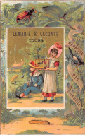 Chromos - COR14258 - Lemarié & Leconte - Hanneton - Pie - Chenille - Garçon - Fille - 11x7 Cm Environ - En L'état - Autres & Non Classés