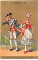 Chromos - COR14263 - Pygmalion - Soldat - Royal Tambour - Louis XVI - Pomponnette- Fond Or - 11x7 Cm  - En L'état - Autres & Non Classés