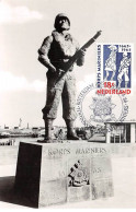 PAYS-BAS.Carte Maximum.AM14080.1966.Cachet Rotterdam.Monument Korps Mariniers - Used Stamps