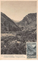 ANDORRE.Carte Maximum.AM14025.1947.Cachet Andorre.Vallée D'Andorre.Gorges De St.Julia - Used Stamps