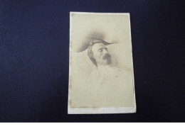 Cdv.photo Homme Mort. N°150178 .gerschel A Strasbourg.6.5 X10.5 Cm - Alte (vor 1900)