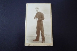 Cdv.photo Militaire. N°150157 . Leon A Rouen.6.5 X10.5 Cm - Old (before 1900)