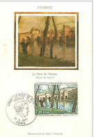 TIMBRES.CARTE MAXIMUM.n°59.COROT.LE PONT DE MANTES - Ohne Zuordnung