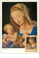 TIMBRES.CARTE MAX.n°9319.BURUNDI.ALBRECHT DURER.LA MADONE ET L'ENFANT - Autres & Non Classés