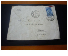 TIMBRE.n°29578.VATICAN.POUR VESOUL.1939 - Cartas & Documentos