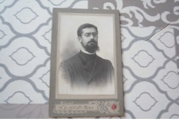 Photographie . N°51996 . Cdv .PRETRE Curé .photographe Carloforti Roma. 10.5 X 6 Cm. - Alte (vor 1900)