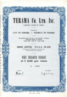 Terama Co. Ltd. Inc. Republic Of Panama - Autres & Non Classés