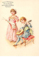 CHROMOS.AM23873.7x10 Cm Env.Petit Parisien.Biscuit Nouveau.Ducasse & Guibal.Enfants Musicien Et Chanteuse - Otros & Sin Clasificación