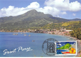 Carte Maximum - FRANCE - COR12861 - 15/05/1999 - Saint Pierre - Cachet Saint Pierre - 1990-1999