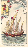 Chromos - COR13966 - Chocolat Du Planteur - Caravelle - Bateau Portugais - 10x6 Cm Environ - En L'état - Ibled