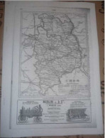 48.PHOTOCOPIES DE L ANNUAIRE DIDOT BOTIN ANNEE 1910 DU DEPARTEMENT DE LA LOZERE - Libros & Catálogos