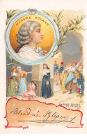 CHROMOS.AM23299.7x10 Cm Env.Chicorée Williot.Madame Roland à Sainte Pélagie - Thé & Café