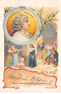 CHROMOS.AM23284.7x10 Cm Env.Chicorée Williot.Madame Roland à Ste Pélagie - Thee & Koffie