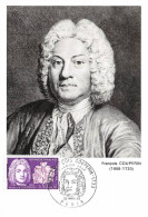 FRANCE.Carte Maximum.AM13948.23/03/1968.Cachet Paris.François Couperin (1668-1733) - 1960-1969