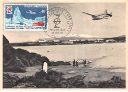 FRANCE.Carte Maximum.AM13950.19/10/1968.Cachet Paris.Expéditions Polaires Françaises.Iles Kerguelen - 1960-1969