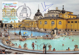 FRANCE.Carte Maximum.AM12074.25/03/2011.Cachet Paris.Budapest.Bains Szechenyi.Signé - 2010-2019