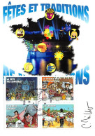 FRANCE.Carte Maximum.AM12042.28/05/2011.Cachet Paris.Fêtes Et Traditions De Nos Régions.Signé - 2010-2019