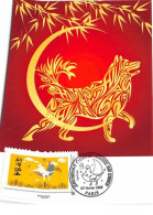 FRANCE .CARTE MAXIMUM. N°207943. 2018. Cachet Paris. Année Du Chien. Nouvel An Chinois. - 2010-2019