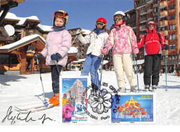 FRANCE.CARTE MAXIMUM. N°207676. 21/0/2016. Cachet Paris. Les Années 70. Signé Basset. Ski - 2010-2019