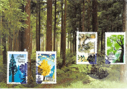 FRANCE.CARTE MAXIMUM. N°207479. 3/08/2018. Cachet Paris. La Poste Arbres - 2010-2019