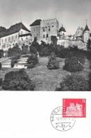 1968 .carte Maximum .suisse .102848 .chateau .cachet Lenzburg . - Cartas Máxima