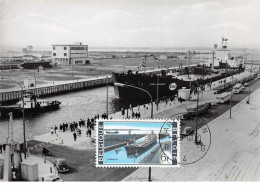 1968 .carte Maximum .belgique .102729 .le Port .cachet Antwerpen . - 1961-1970