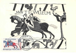 1958 .carte Maximum .france .102472 .tapisserie De Bayeux .cachet Bayeux . - 1950-1959