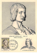 1957 .carte Maximum .france .102452 . Jean De Joinville .cachet Joinville . - 1950-1959