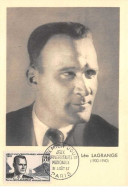 1957 .carte Maximum .france .102425 . Leo Lagrange .jeux Universitaire Mondiaux 1957 .cachet Paris . - 1950-1959