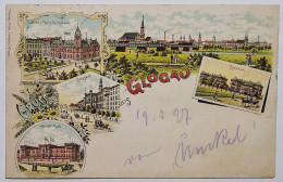 Poland / GŁOGÓW / GRUSS AUS GLOGAU / 1897 - Polonia