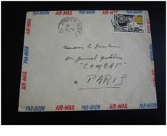 TIMBRES.n°28654.NIGER-PARIS.PAR AVION.1953 - Altri & Non Classificati