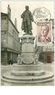 FRANCE.n°19977.CARTE MAXIMUM.1958.LANGRES.STATUE DIDEROT - 1950-1959