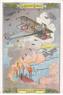 Chromos -COR12361 - Chicorée Voelcker - La Grande Guerre - Escadrille De Bombardement - Bréguet - 7x11cm Env. - Thee & Koffie