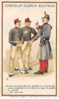 Chromos -COR12281 - Chocolat Guérin-Boutron - Hommes - Soldats - 7x10cm Env. - Guérin-Boutron