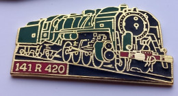 G474 Pin's SNCF TGV Train Locomotive 141 R 420 Qualité EGF Achat Immédiat - TGV