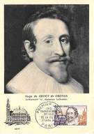 FRANCE.Carte Maximum.AM13914.27/04/1963.Cachet Paris.Hugo De Groot Dit Grotius.Jurisconsulte Hollandais.Delft - 1960-1969