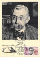 FRANCE.Carte Maximum.AM13913.27/04/1963.Cachet Paris.Emile Verhaeren.Poète Belge.Son Tombeau Au Bord De L'Escaut - 1960-1969