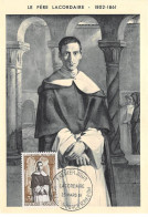 FRANCE.Carte Maximum.AM13893.25/03/1961.Cachet Recey Sur Ource.Le Père Lacordaire (1802-1861) - 1960-1969