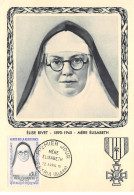 FRANCE.Carte Maximum.AM13891.22/04/1961.Cachet Draria.Mère Elisabeth De L'Eucharistie (1890-1945).Elise Rivet - 1960-1969