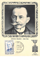 FRANCE.Carte Maximum.AM13873.26/03/1960.Cachet Ardèche.Léonce Vieljeux (1865-1944).Médaille De La Résistance - 1960-1969