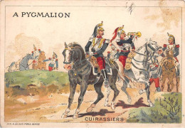 Chromos - COR15055 - A Pygmalion - Cuirassiers - Chevaux - Soldats - 12x8 Cm Environ - Altri & Non Classificati