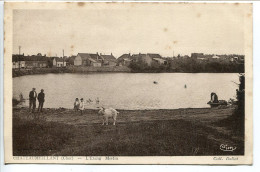 CPA Ecrite * CHATEAUMEILLANT L'Etang Merlin ( Animée Enfants Oiseau Perché Sur Mouton ? ) Cim Collection Dallot - Châteaumeillant