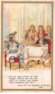 Chromos -COR10522 - Chicorée Moka Williot - Louis XIV- Seigneurs- Cour  - 6x10 Cm Env. - Té & Café
